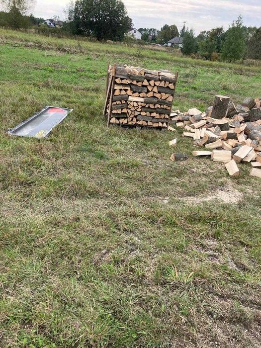 Drzewo drewno opałowe grab sosna brzoza