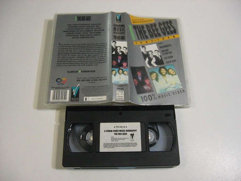 The Bee Gees 1967-1978 - VHS Kaseta Video - Opole 2068