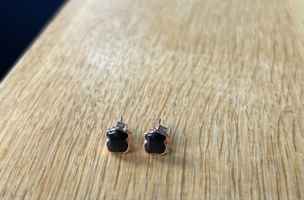 Nowe kolczyki Tous 0,5 cm misie