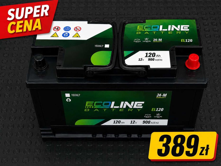 Akumulator  12V 120Ah 900A  Jenox EcoLine