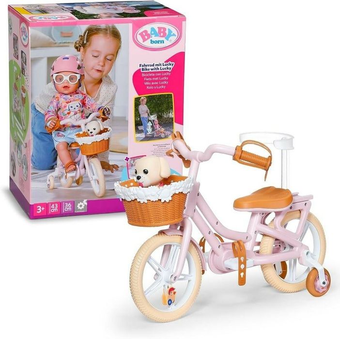 Baby Born Bike with Lucky pudełko,