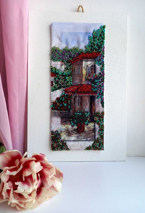 Вишита бісером картина