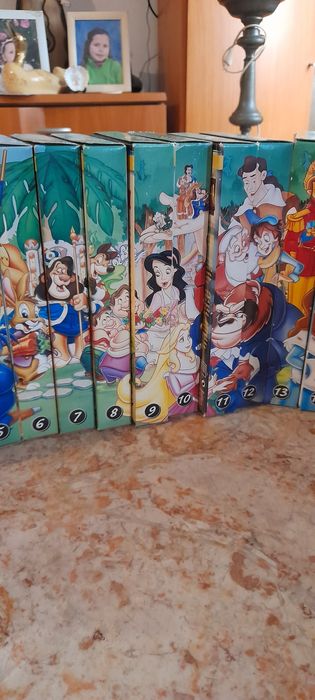 Lindas cassetes de desenhos animados