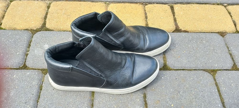 Półbuty skórzane