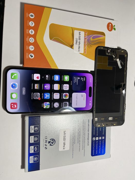 Дисплей iPhone 14 Pro / Pro Max SOFT OLED як оригінал экран екран скло