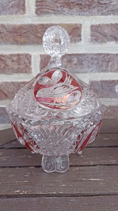 Ваза «Anna Hütte»,  хрусталь, Германия .