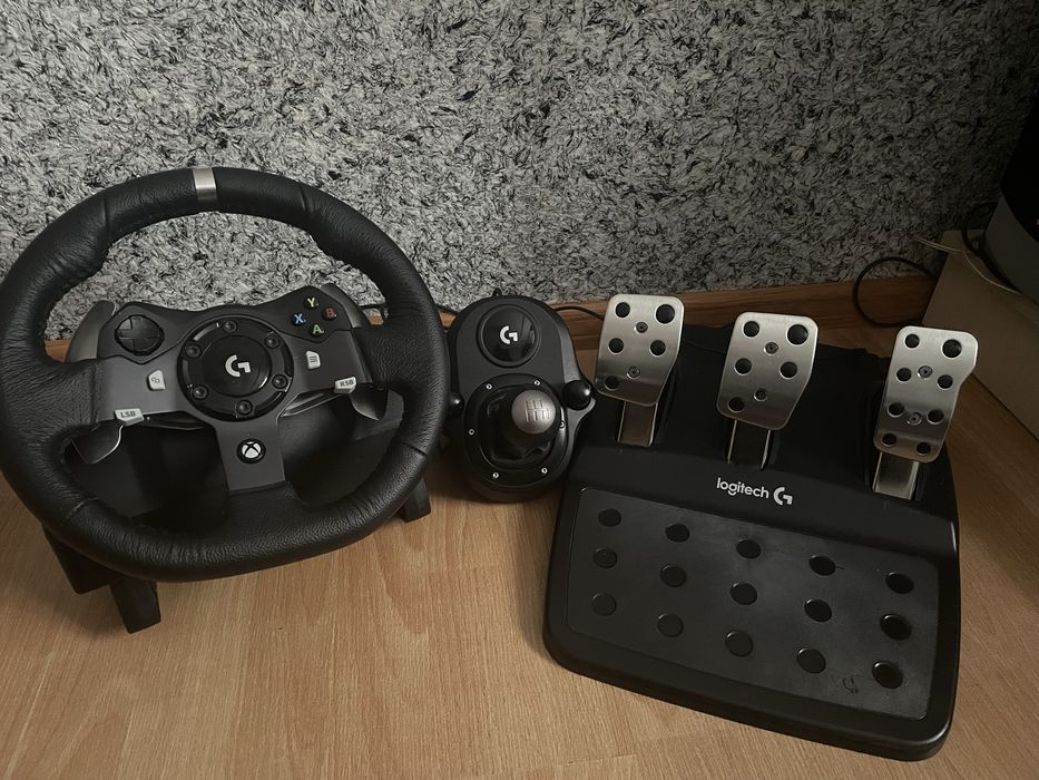 Руль Logitech g920 з коробкою передач КПП