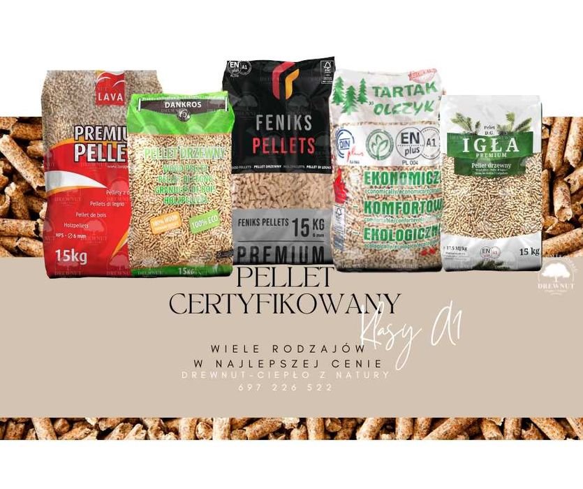 pellet EN plus A1 również Drewnut Olczyk Lava Feniks  Gratis
