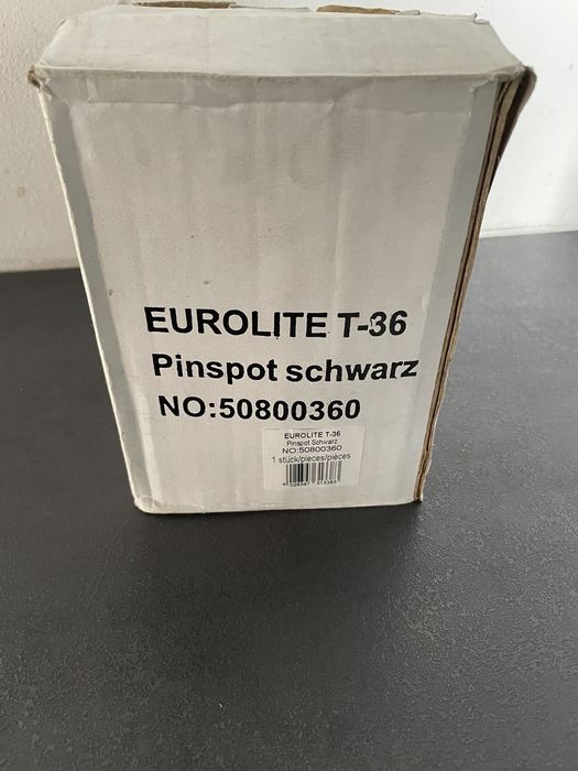 Nowy Reflektor Eurolite Par T-36 Czarny