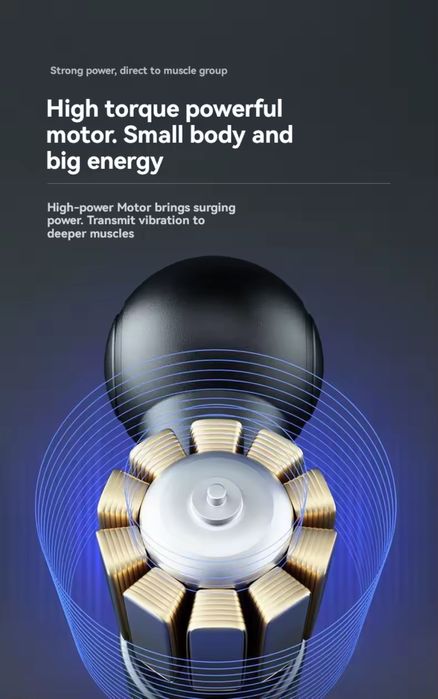 Ручний акумуляторний масажер