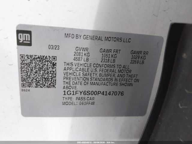 CHEVROLET Bolt EUV 2023 VIN 1G1FY6S00P4147076 фото оголошення 18 з 18