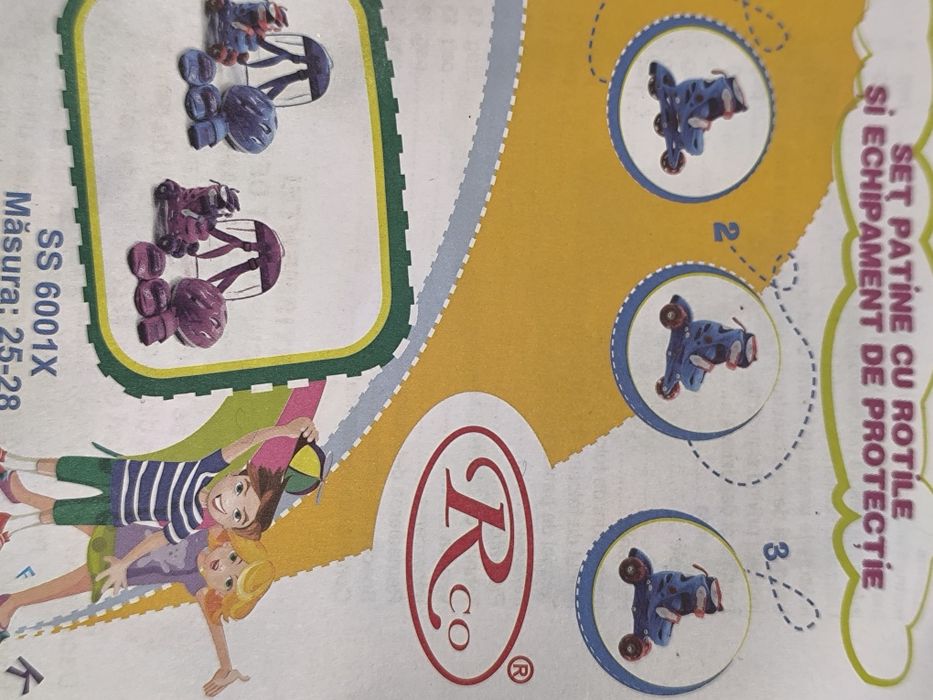 Rolki dla dziecka komplet 25-28