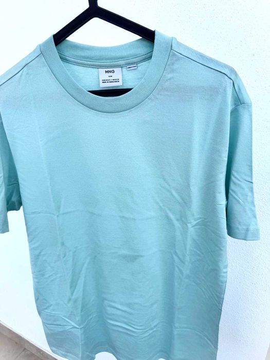 T-shirt Homem S - slim fit de 100% algodão