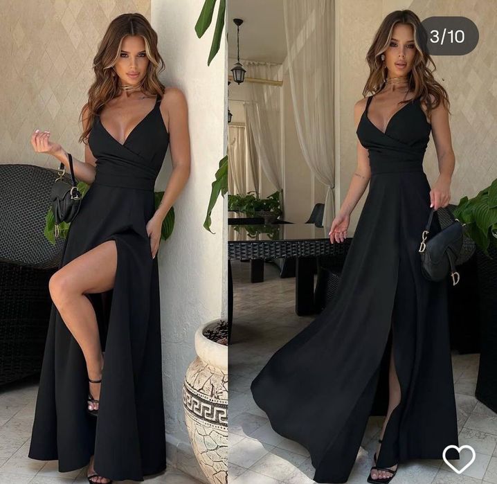 Випускна сукня чорна