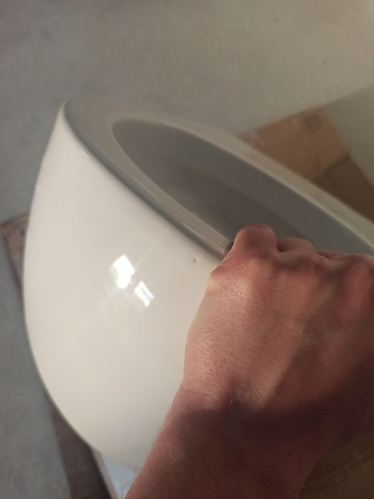 Miska WC podwieszana Cersanit Zen Pro Obal Vortex, tyci defekt