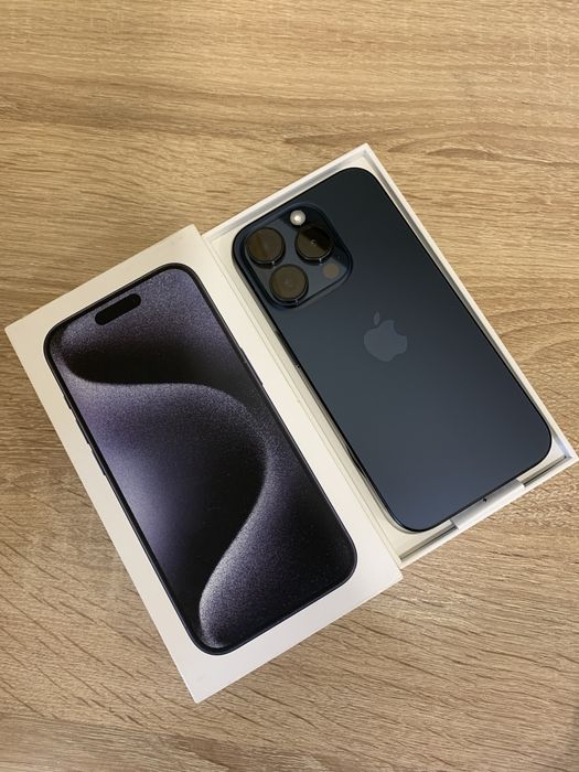 iPhone 15 Pro 128GB Blue Titanium