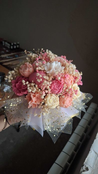 Flowerbox z wosku sojowego