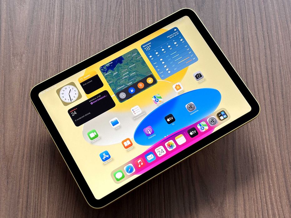 [NOWY] Apple iPad (2022) 10,9" 256GB Wi-Fi - Yellow [Bateria 100%]