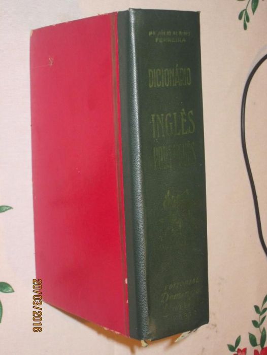 Dicionario Ingles-Portugues , Padre Julio Albino Ferreira 1954