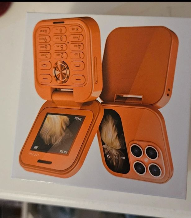 Nowy czarny telefon mini pro i17