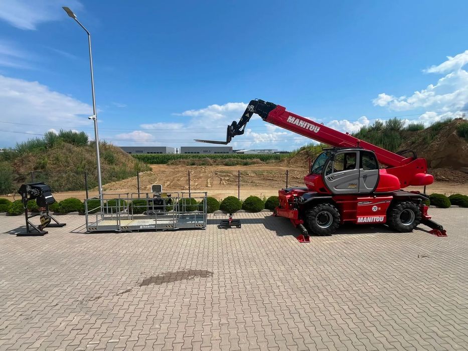Manitou MRT 2550 PLUS PRIVILAGE ST4 S2 * 09/2019 * zdalne sterowanie * platforma * wyciągarka * hak *  ID: 467