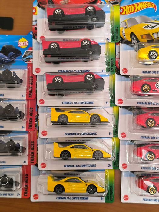Hot Wheels Ferrari, Porsche, Formula 1