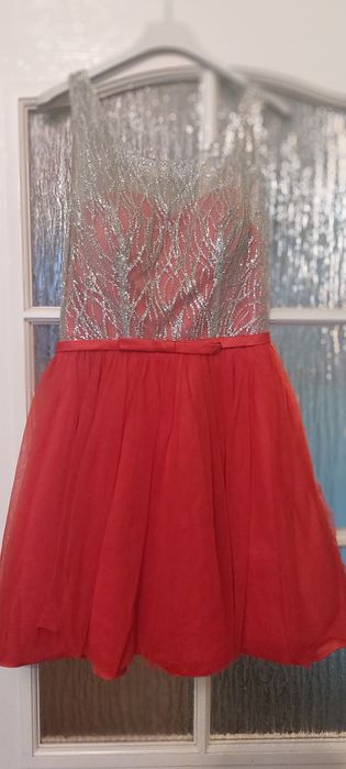 Suknia damska czerwona