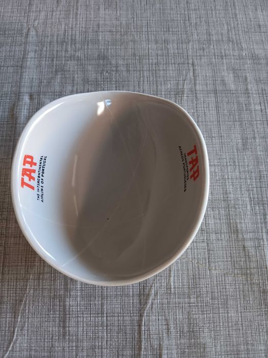 Cinzeiro TAP (porcelanas de Aveiro) anos 50