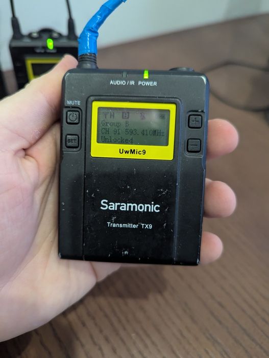 Saramonic uwmic9 бездротова система радіо петлички