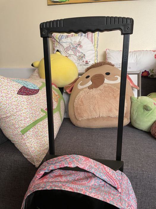 Mochila Totto trolley com estojo