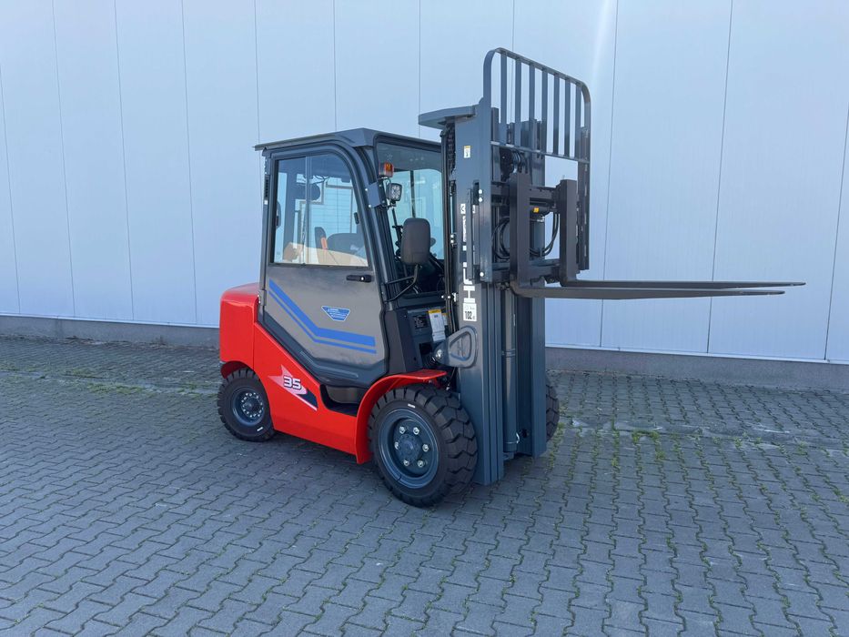 Wózek Widłowy Spalinowy Heli 3,5t Maszt 4,7 Diesel CPCD35-KU20H