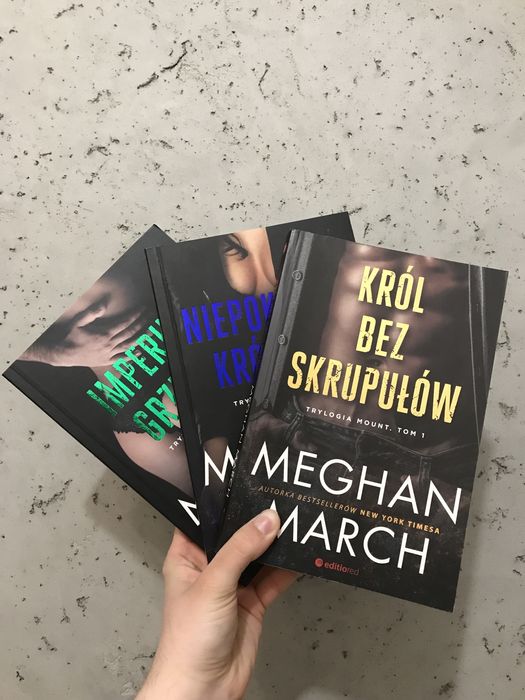 Trylogia Mount, Meghan March, zestaw 3 tomów