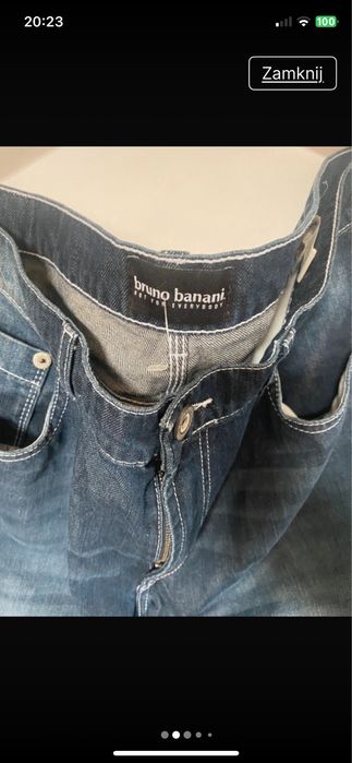 Jesnsy, spodnie Bruno Banani