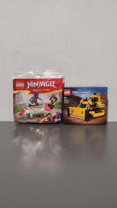 2 zestawy!! LEGO Technic 42163, Nowe +LEGO Ninjago 30675,Nowe