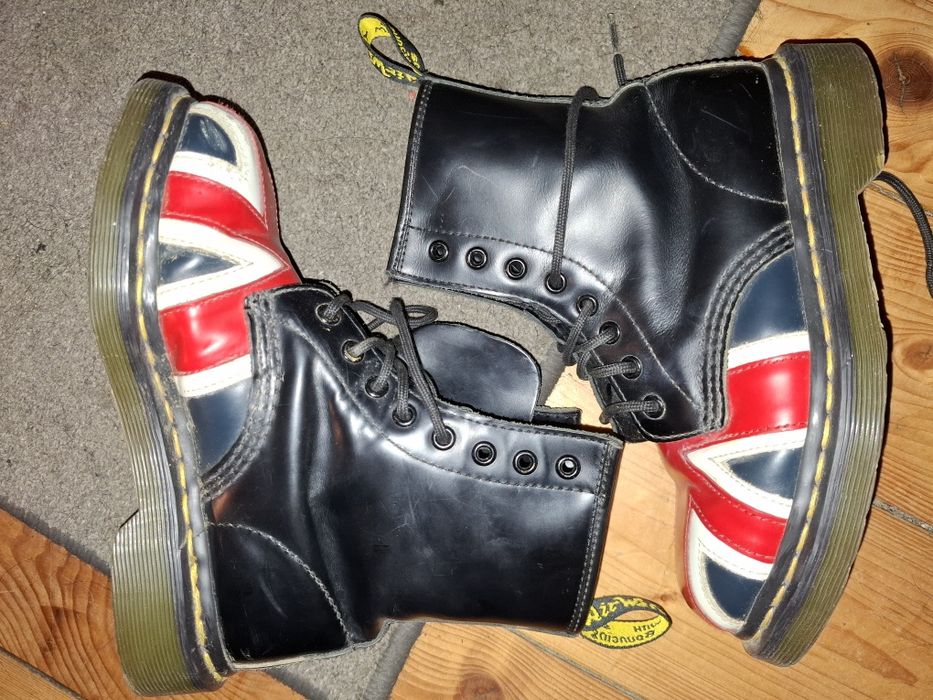 Dr.Martens Union Jack glany, trapery, flaga, 36