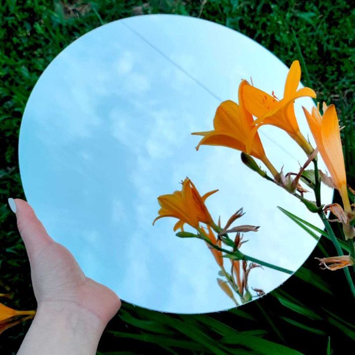 Новинка! Акрилове дзеркало 3д різні форми гнучке не б'ється ПВХ кругле