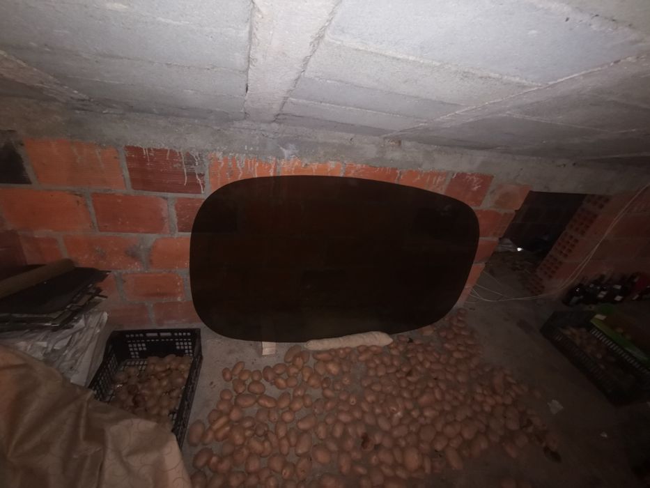 Tampo em vidro para mesa