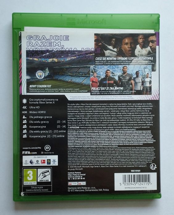 Fifa 2021 Xbox one Xbox series x