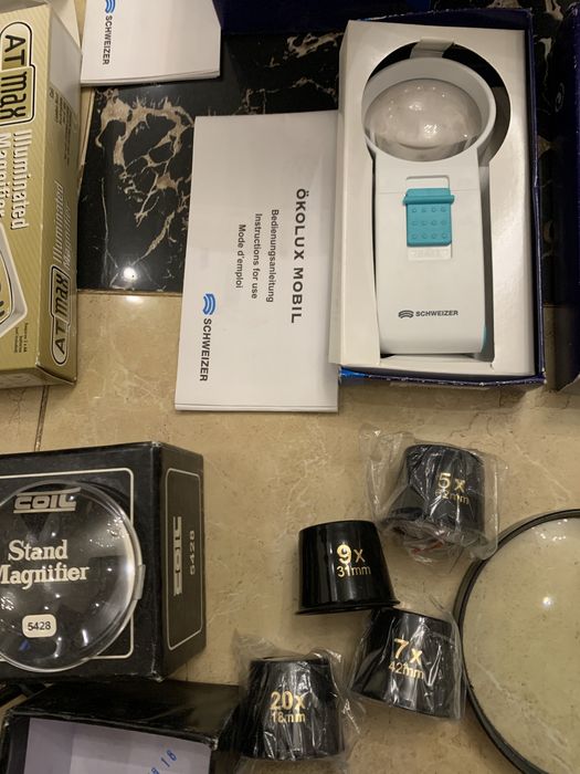 Лупа увеличительная Schweizer Optik,Coil Hi-Power(США,Германия,Англия)