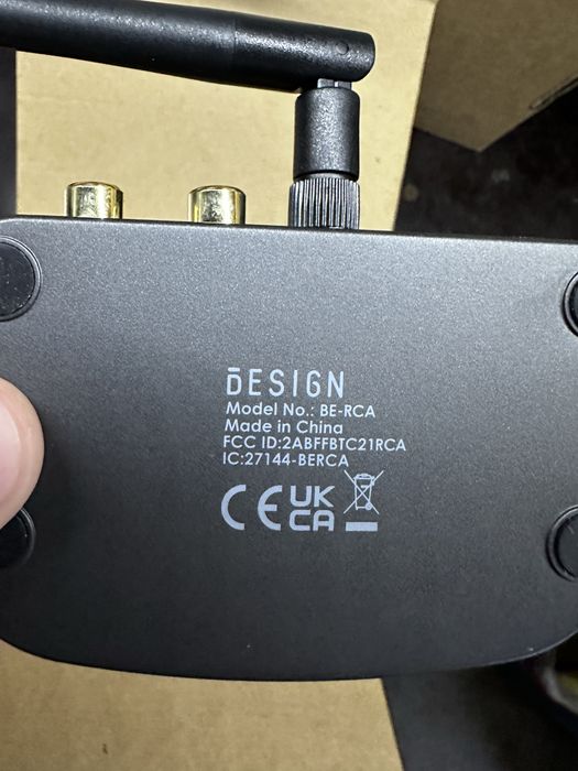 Besign BE-RCA Bluetooth 5.0 - аудіоадаптер великого радіусу дії