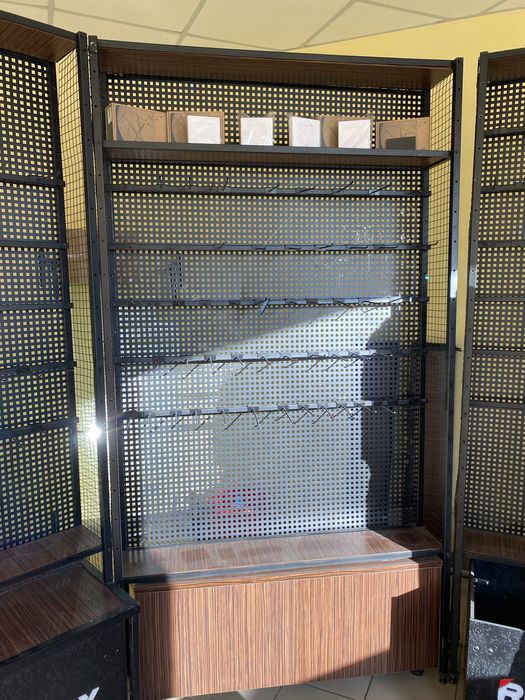 Стійка для магазину, вітрини для магазину