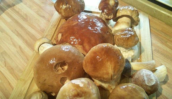 Гриби мариновані білі, 1літр,(Буковина)