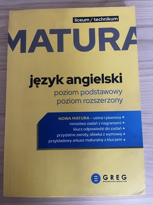 matura angielski greg poziom podstawowy rozszerzony