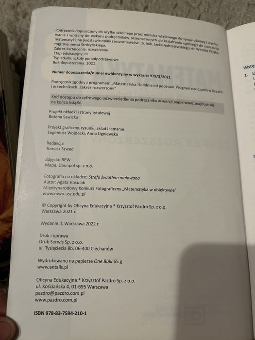 Matematyka 3 podrecznik dla liceow i technikow
