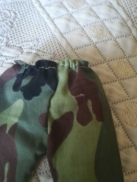 Calças Militares para Boneco