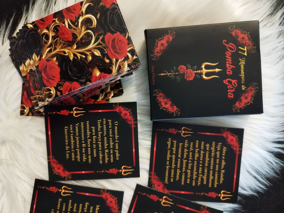 Baralho 77 Mensagens de Pomba gira