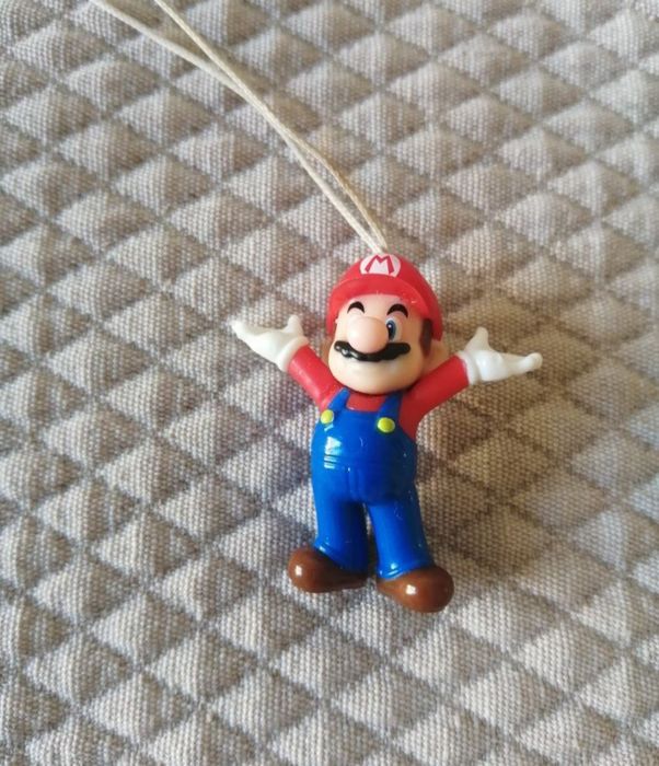 Boneco miniatura Mário Bros