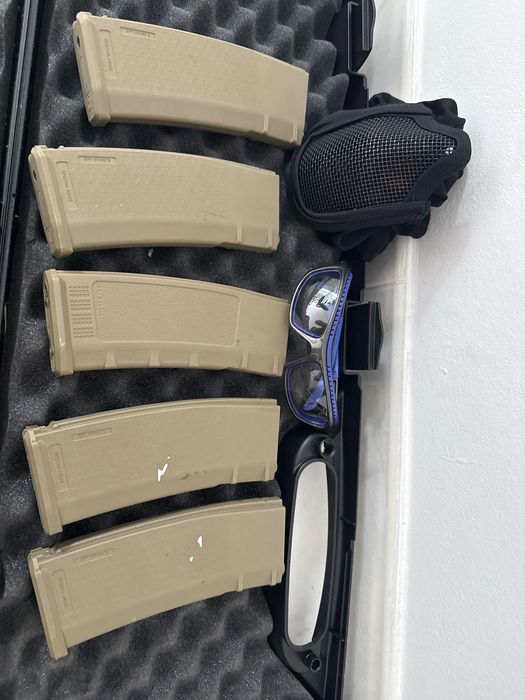 Kit Airsoft completo – Rossi Sentinel Kappa 12" + acessórios – 340€