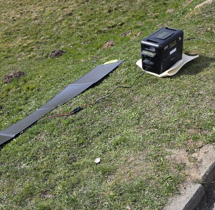 Fossibot sp200 panel słoneczny solarny składany