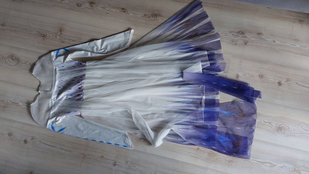 Kostium Królowa Śniegu Elza, Kraina Lodu